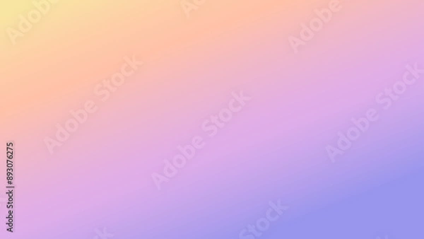 Fototapeta 夕方の水面レインボーグラデーションカラー背景・アスペクト比16:9