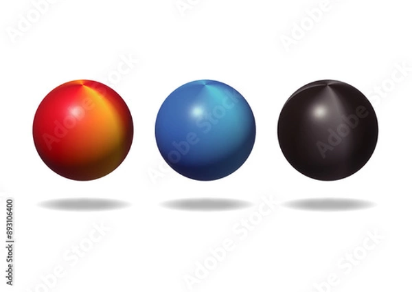 Obraz 球体グラデ