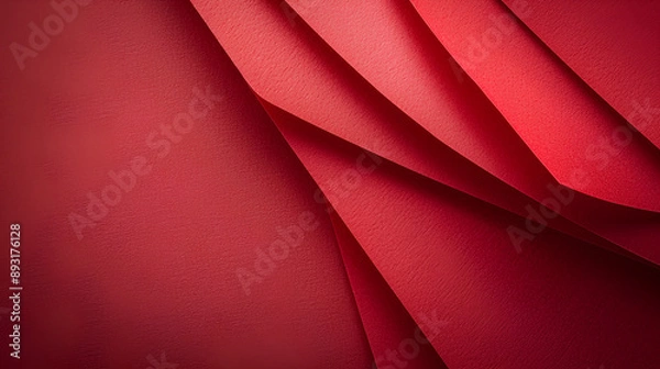 Fototapeta sheet of red paper texture background 