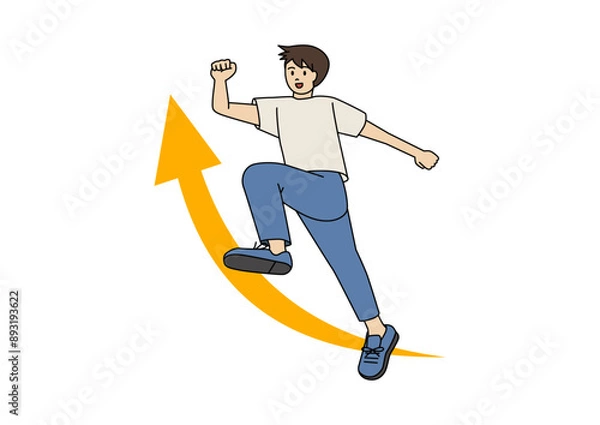 Obraz ジャンプ