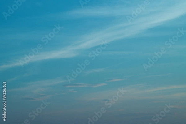 Fototapeta 青い空と雲