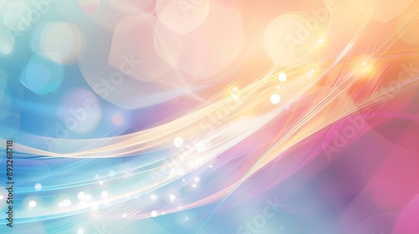 Fototapeta Delicate purple pastel abstract backgroun Wavy modern desktop wallpaper,Abstract Light Background Wallpaper Colorful Gradient Blurry Soft Smooth Pastel colors Motion design graphic 
