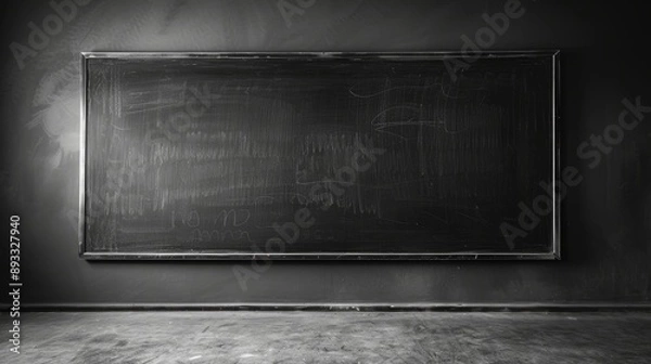 Obraz Blackboard of the Classroom