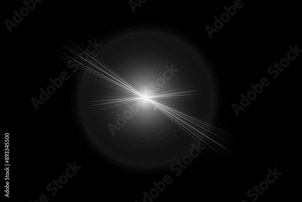 Obraz Lens flare effect background