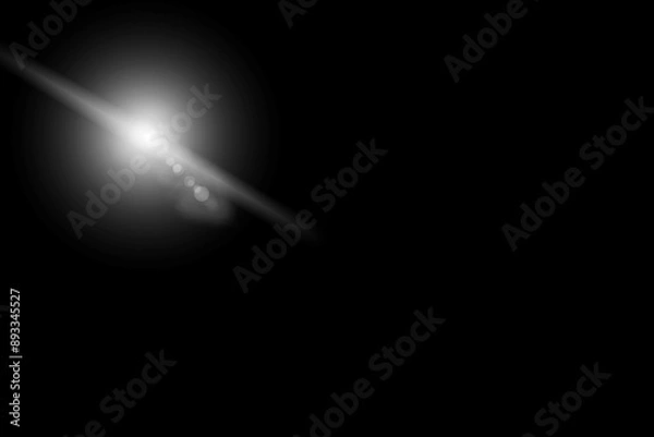 Obraz Lens flare effect background