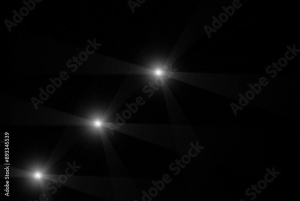 Obraz Lens flare effect background