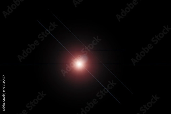 Fototapeta Lens flare effect background
