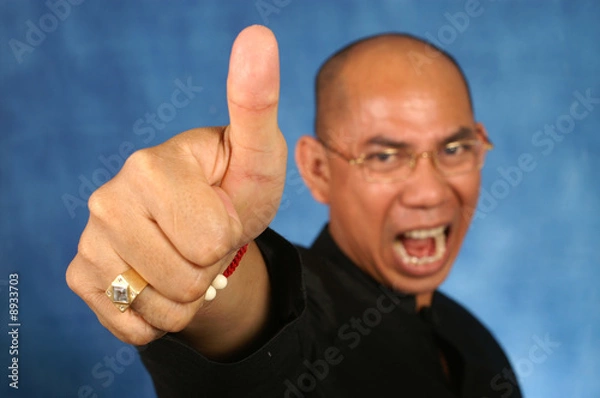 Obraz thump up action