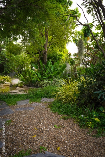 Fototapeta path in the park