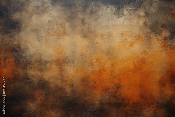 Fototapeta Warm hues creating an abstract texture with cloudy effect