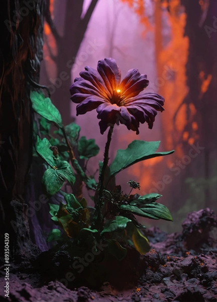 Obraz flowers in the garden