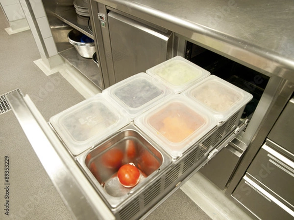 Obraz magazyn żywności