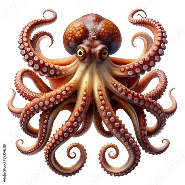 Obraz Octopus. PNG