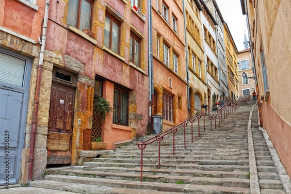Fototapeta Lyon - Climb of Garillan