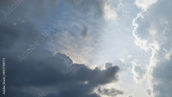 Fototapeta clouds in the sky