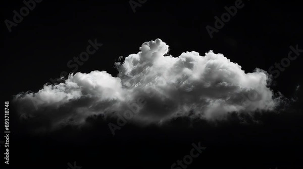 Obraz Dramatic Cloud Formation Reflecting in Still Water