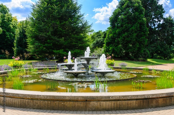 Obraz fountain in the park