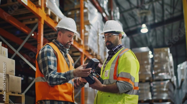 Fototapeta Digital Detectives: Solving Inventory Mysteries