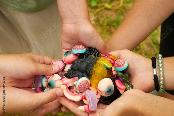 Obraz halloween candy