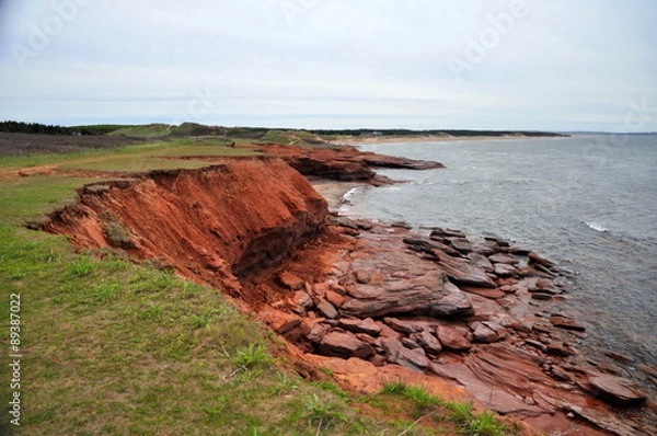 Obraz PEI's red cliffs