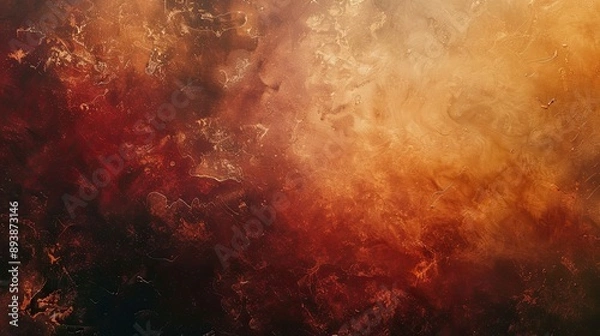 Fototapeta Abstract wallpaper with rich textures deep tones and subtle gold accents backdrop