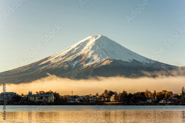 Fototapeta close up mT Fuji