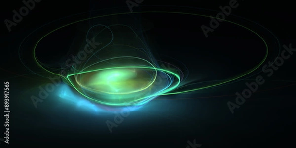 Obraz Komplexes fraktal als einzigartiges kunstvolles digitales Hintergrund Motiv für Webseiten und Druckmotive