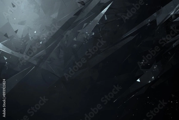 Obraz Abstract dark design for logo design