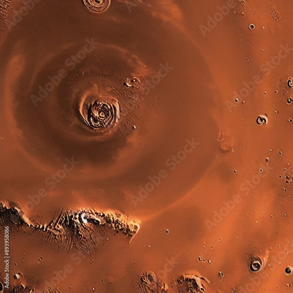 Obraz tornado on planet 