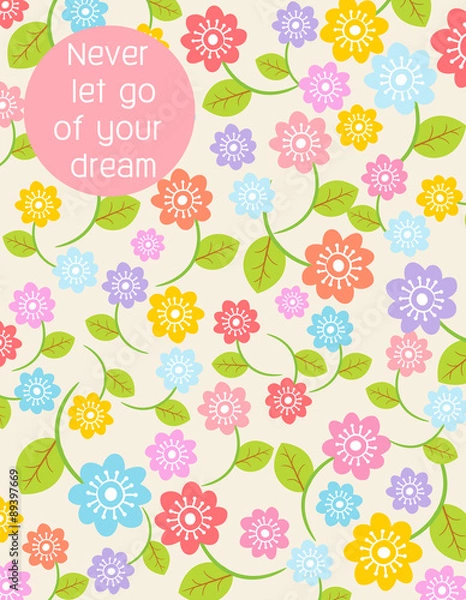 Obraz colorful flowers