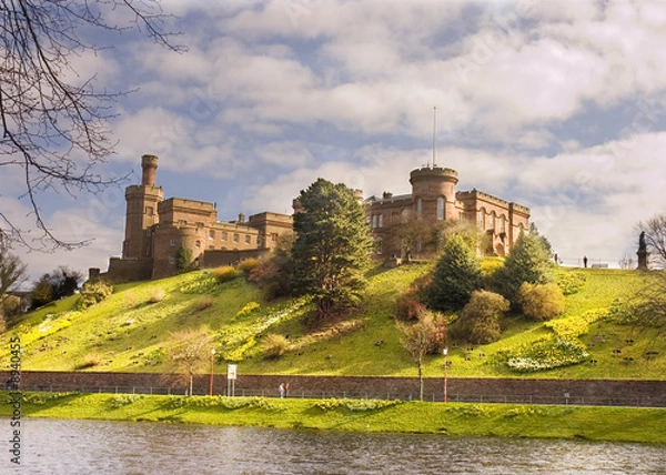 Fototapeta Inverness Castle, Inverness , Scotland