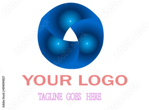 Obraz A Beautiful Logo Design.