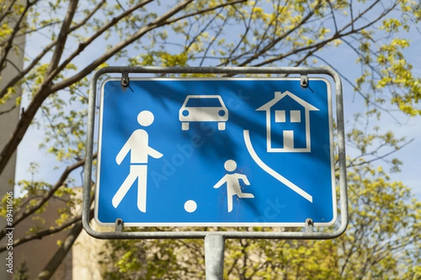 Obraz Verkehrsberuhigte Zone