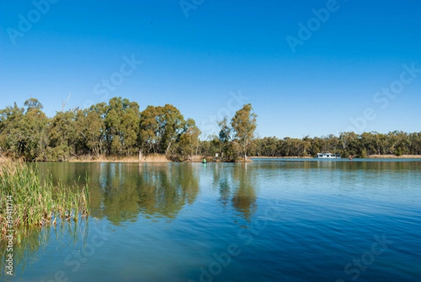Obraz Junction of the Murray i Darling Rivers, Australia
