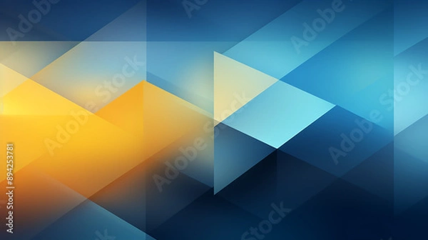 Obraz Abstract Geometric Gradient Background