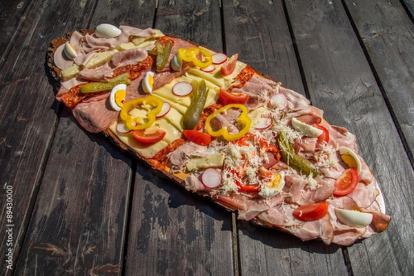 Obraz Jause - Brettljause - Brotjause