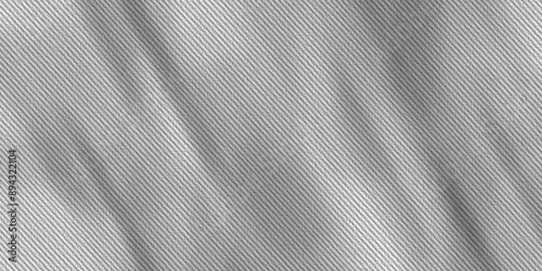 Fototapeta white fabric texture with abstract white background