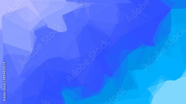 Obraz Blue background with waves