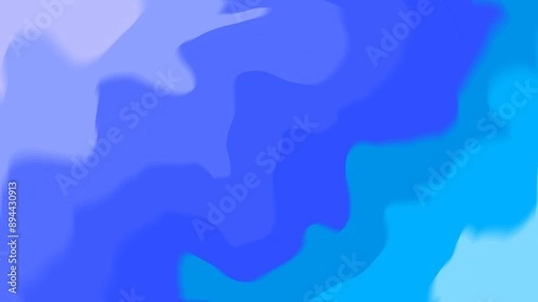 Obraz Blue background with waves