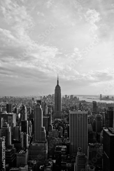 Obraz View of Downtown Manhattan