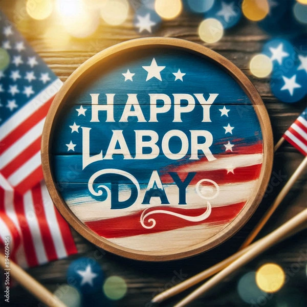 Obraz Happy labor day