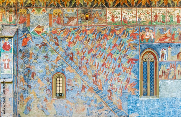 Fototapeta The Ladder of Divine Ascent of John of the Ladder
