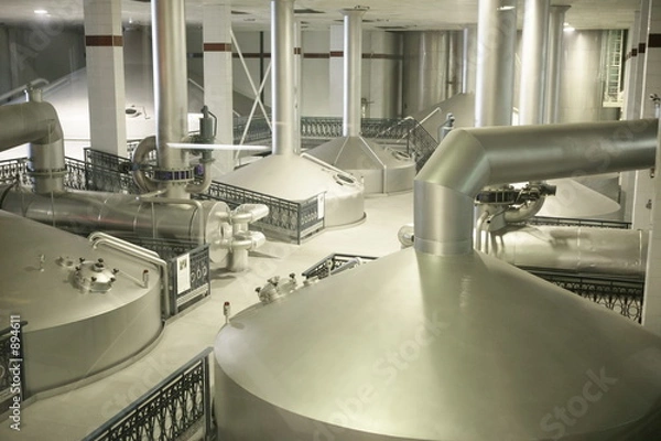 Fototapeta beer factory