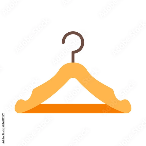 Fototapeta Hanger Flat Icon
