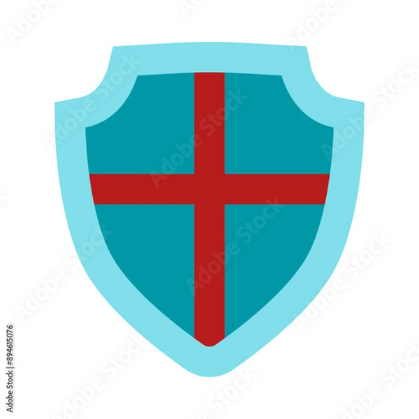 Obraz Shield Flat Icon