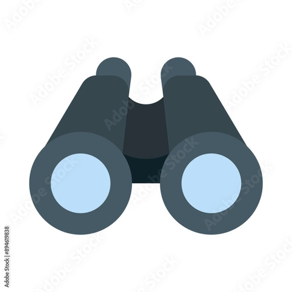 Obraz Binoculars Flat Icon