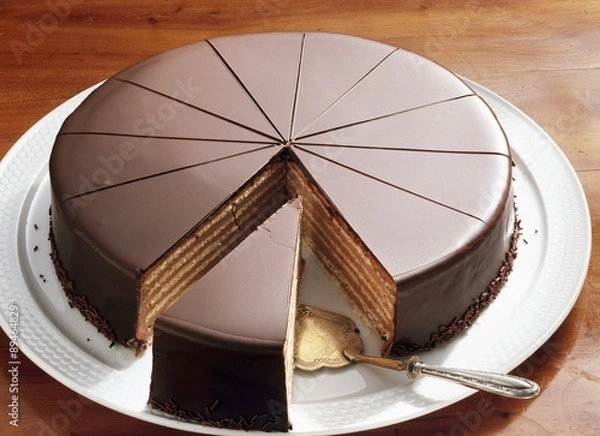 Fototapeta A Prince Regent cake