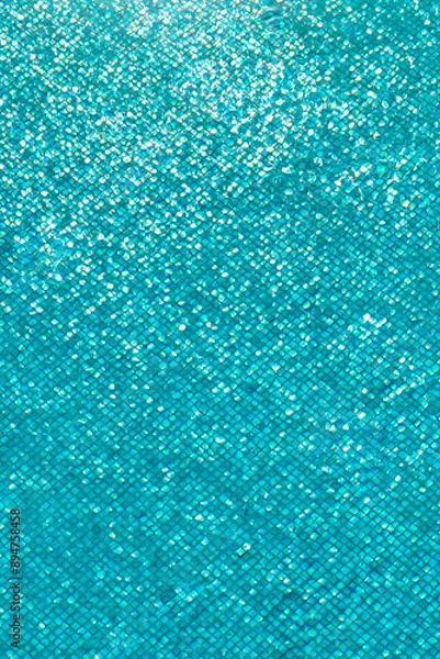 Obraz Blue pool reflecting sunlight