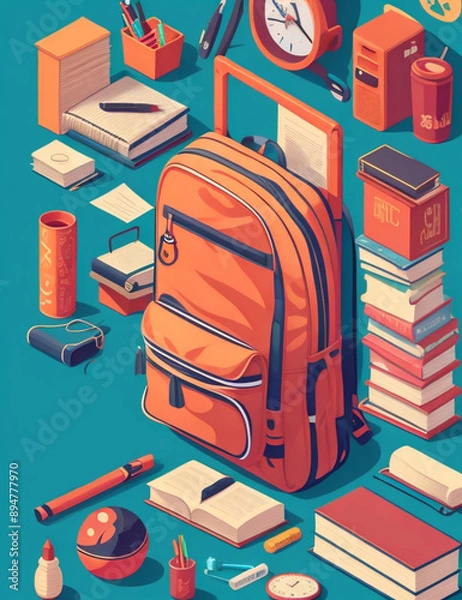 Obraz Back to School Essentials