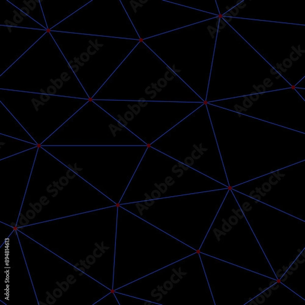 Fototapeta Endless Constellation Background